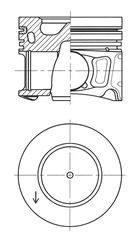  41715600 KOLBENSCHMIDT Поршень