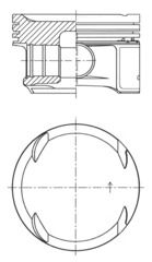  WG2043240 WILMINK GROUP Поршень