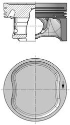  40571600 KOLBENSCHMIDT Поршень