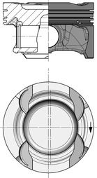  40856600 KOLBENSCHMIDT Поршень