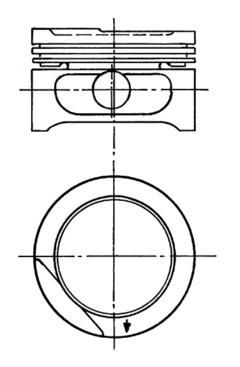  WG1022007 WILMINK GROUP Поршень