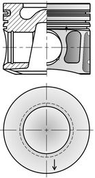  WG1281850 WILMINK GROUP Поршень