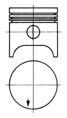  91315700 KOLBENSCHMIDT Поршень