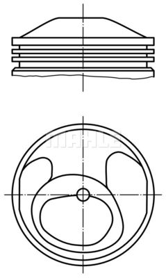  5038100 MAHLE Поршень