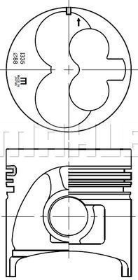  IMPA865880 IZUMI Поршень