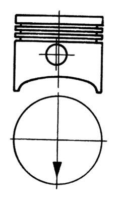  92282620 KOLBENSCHMIDT Поршень