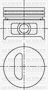  3103914000 YENMAK Поршень