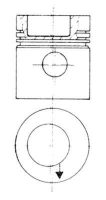  90534600 KOLBENSCHMIDT Поршень