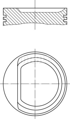  0309412 MAHLE Поршень