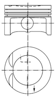  97288600 KOLBENSCHMIDT Поршень