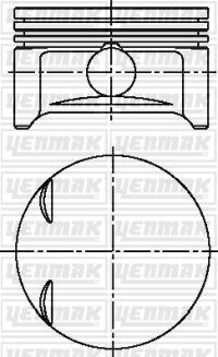  3104213000 YENMAK Поршень