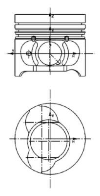  40465610 KOLBENSCHMIDT Поршень