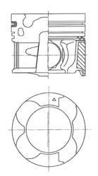  41709620 KOLBENSCHMIDT Поршень