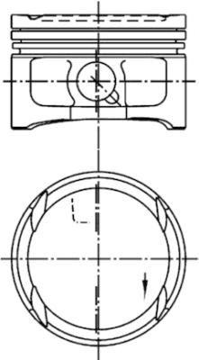  99563620 KOLBENSCHMIDT Поршень