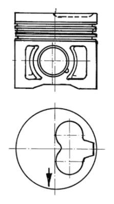  91386620 KOLBENSCHMIDT Поршень