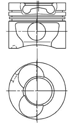  94823710 KOLBENSCHMIDT Поршень