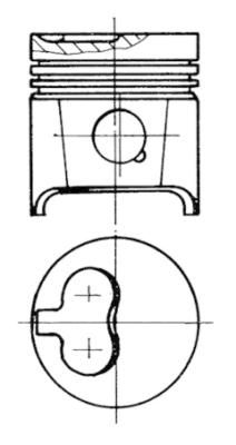  93784730 KOLBENSCHMIDT Поршень