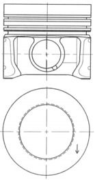  41095600 KOLBENSCHMIDT Поршень