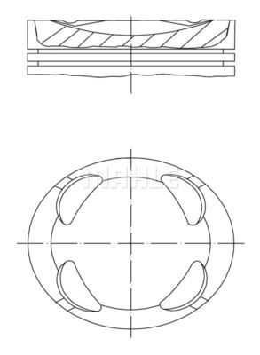  503PI00110000 MAHLE Поршень