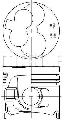  IMPA865780 IZUMI Поршень