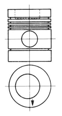  93794700 KOLBENSCHMIDT Поршень