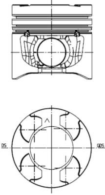  40272600 KOLBENSCHMIDT Поршень