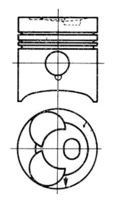  92792600 KOLBENSCHMIDT Поршень