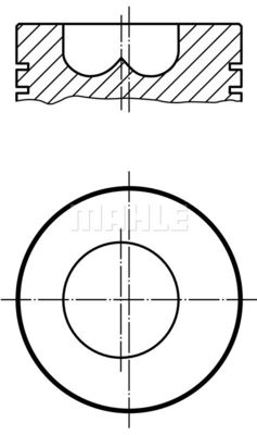  0098600 MAHLE Поршень