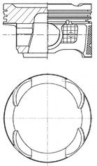  41942620 KOLBENSCHMIDT Поршень