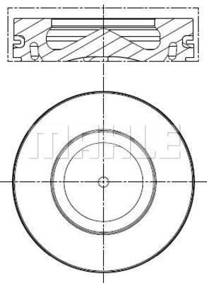  081PI00134000 MAHLE Поршень