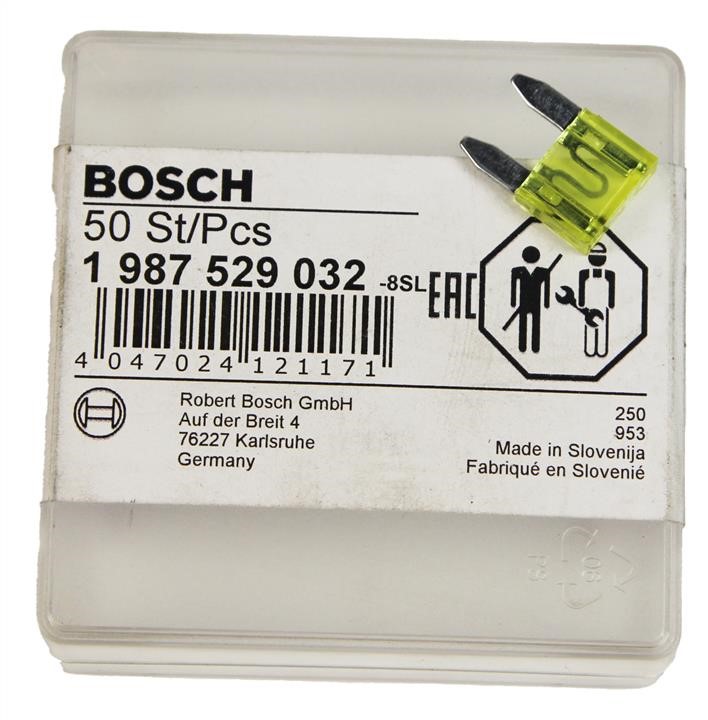  Предохранитель 1987529032 Bosch 1 987 529 032