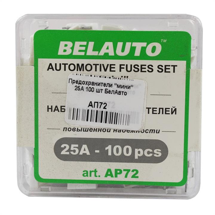  Предохранители мини BELAUTO AP72 25А 100 шт AP72 BELAUTO AP72