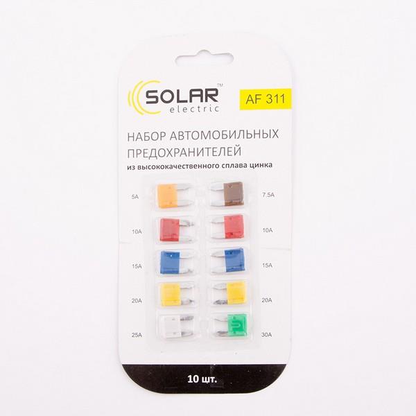  Предохранители блистер мини solar af311 AF311 SOLAR AF311