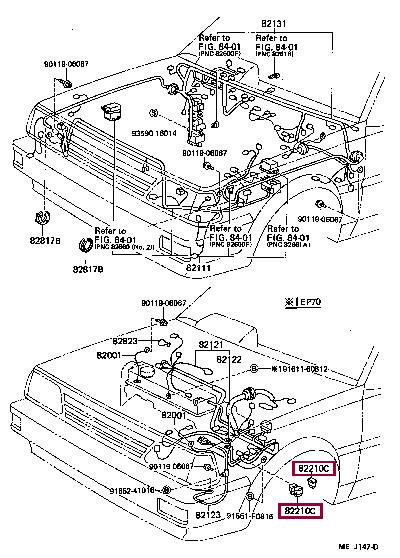  Предохранитель 9098208188 Toyota 90982-08188