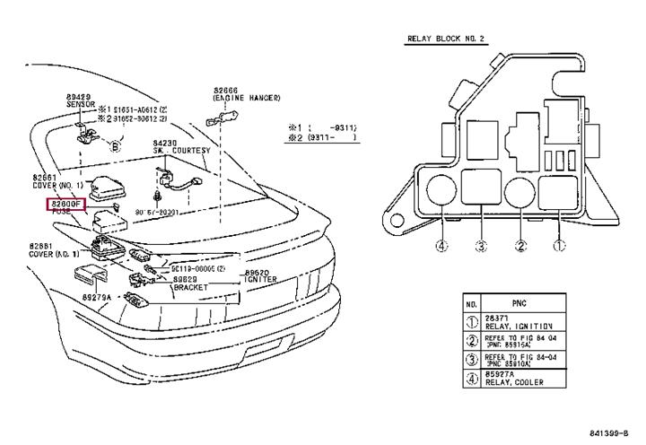  Предохранитель 9098209002 Toyota 90982-09002