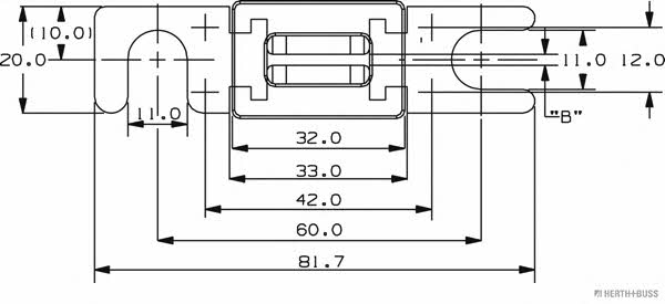  Предохранитель 50295287 H+B Elparts 50295287