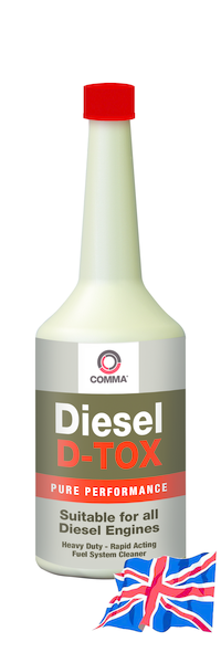  COMMA DIESEL D-TOX 400ml комплексная промывка дизельной топливной системы! 400ml