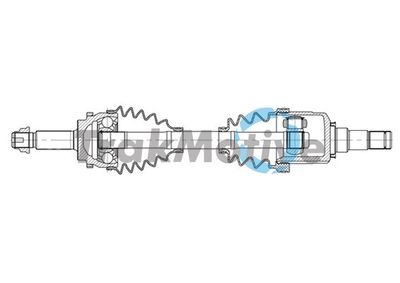  301554 TrakMotive Приводной вал