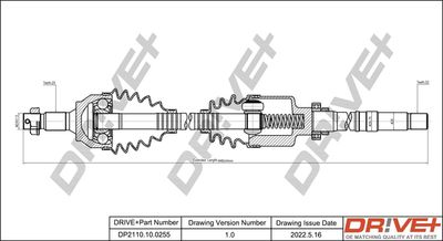  DP2110100255 Dr!ve+ Приводной вал