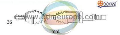  18152480 Multiparts Приводной вал