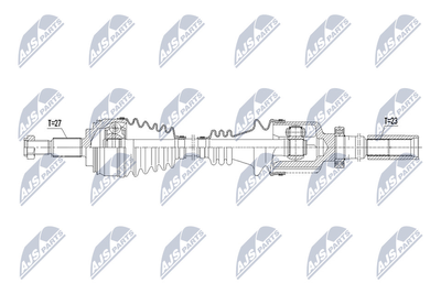  NPWRE107 NTY Приводной вал