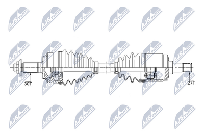  NPWHD071 NTY Приводной вал