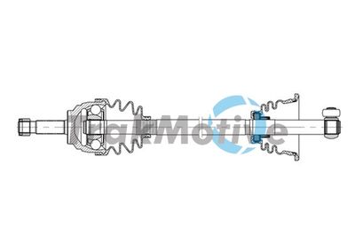  301112 TrakMotive Приводной вал