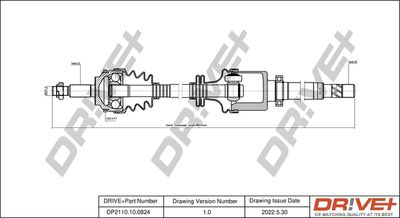  DP2110100824 Dr!ve+ Приводной вал