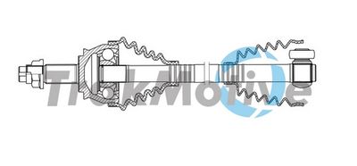  301886 TrakMotive Приводной вал