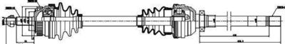  250171 GSP Приводной вал
