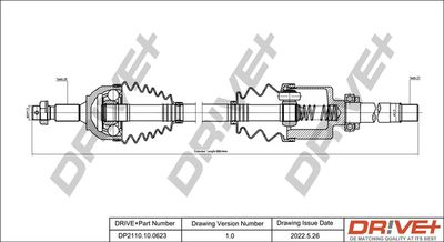  DP2110100623 Dr!ve+ Приводной вал