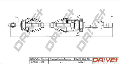  DP2110101791 Dr!ve+ Приводной вал