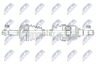  NPWTY143 NTY Приводной вал