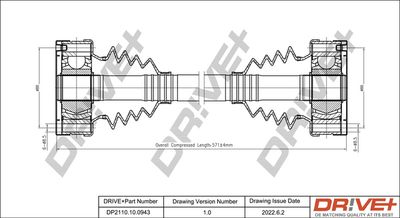  DP2110100943 Dr!ve+ Приводной вал
